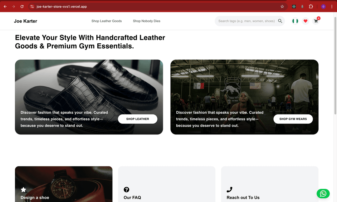 E-Commerce Website